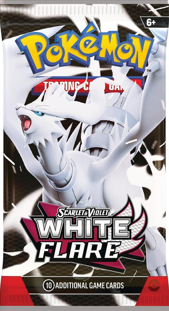 White Flare Sealed Booster Pack