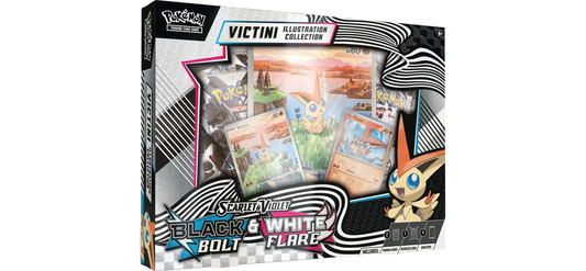 Pokemon Scarlet and Violet Black Bolt Unova Victini Illustration Collection
