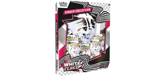 Pokemon Scarlet and Violet White Flare Binder Collection